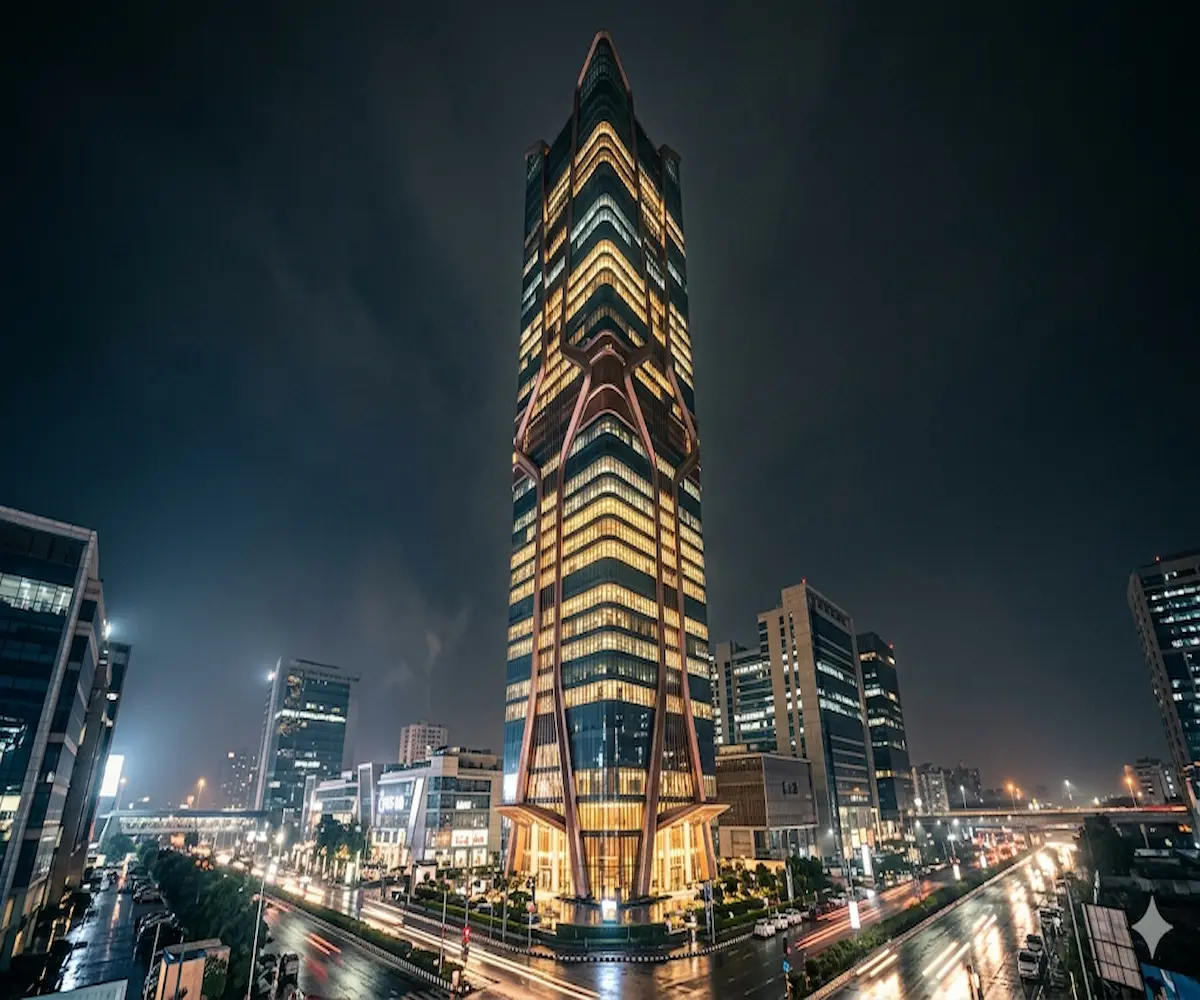 M3M India Ultra Luxury Real Estate Architecture and Lineage Skyscraper